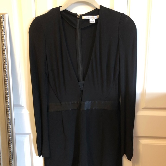 Diane von Furstenberg Black Kyara Romper - Picture 4 of 5